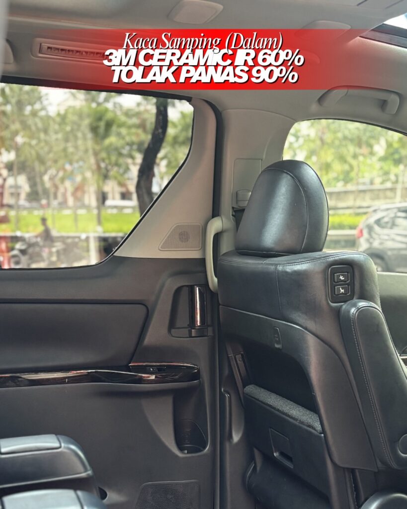 3M Ceramic IR 60 Tampak dalam