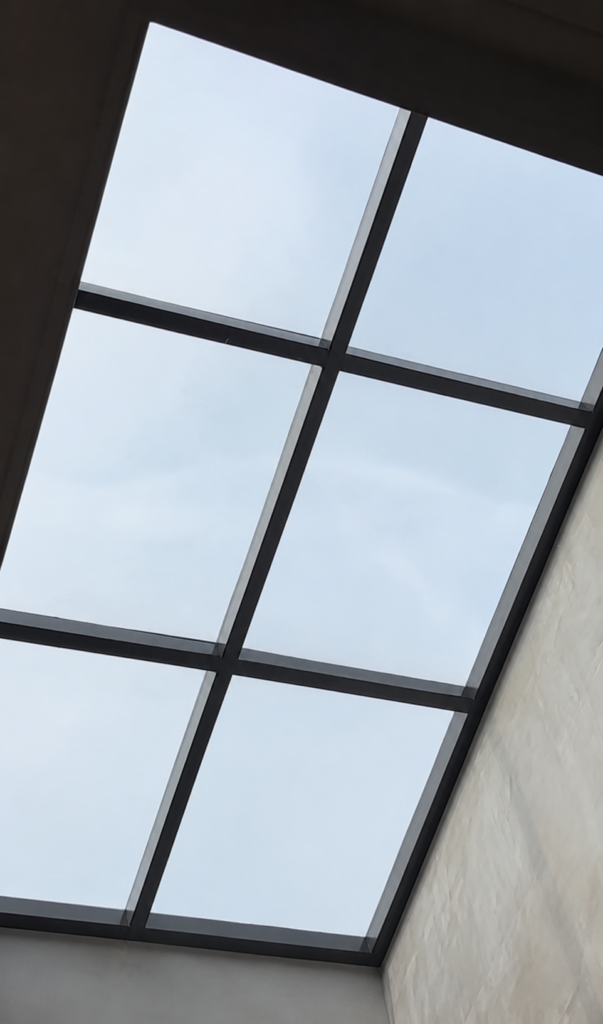After kaca film skylight 20%