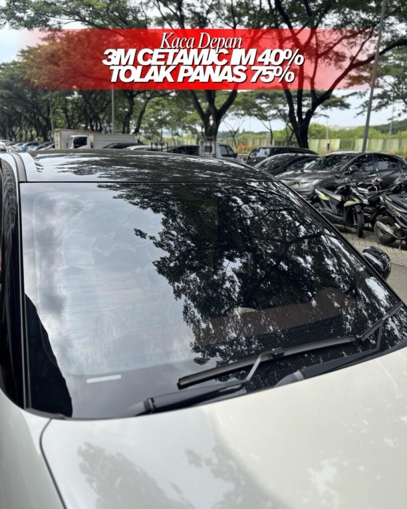 Kaca Film 3M Ceramic IM 40% Mobil Listrik
