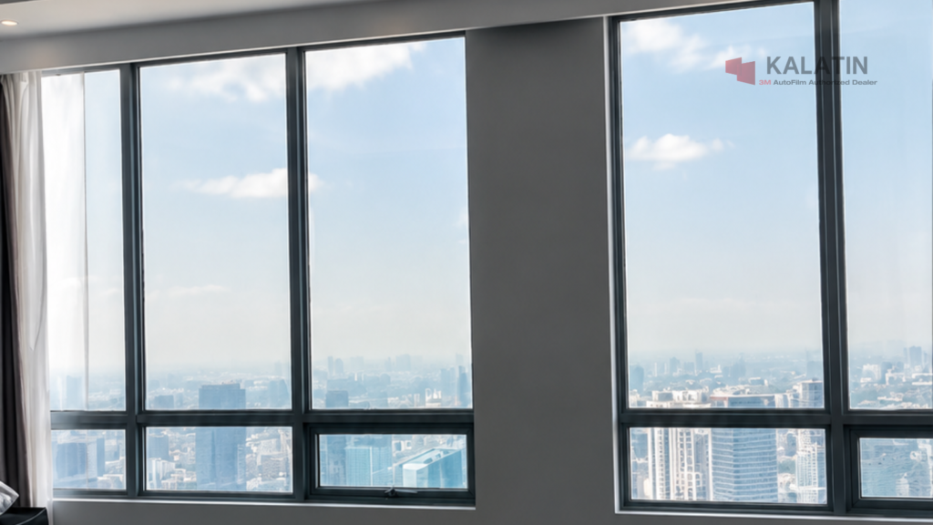 Pasang Kaca Film Apartemen dengan Ilumi Nano di Tangerang by Kalatin Dealer Resmi Kaca Film 3M Green Lake City Tangerang
