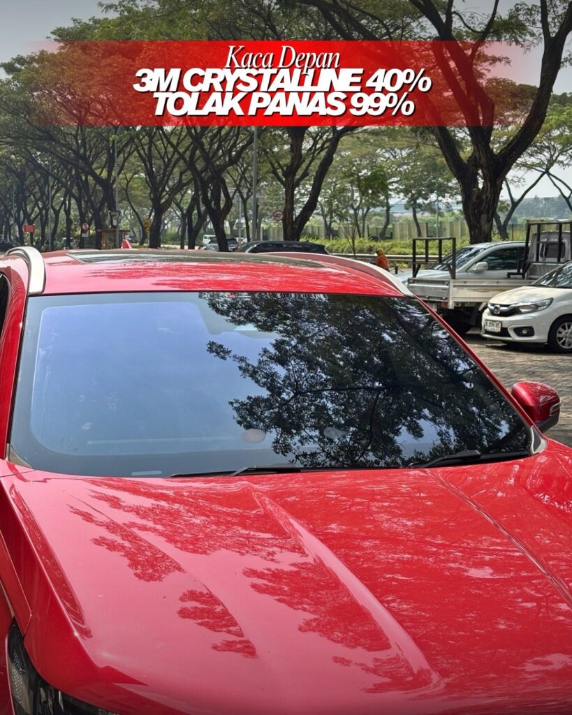 Harga Kaca Film 3M Crystalline 40% untuk Kaca Depan Mobil