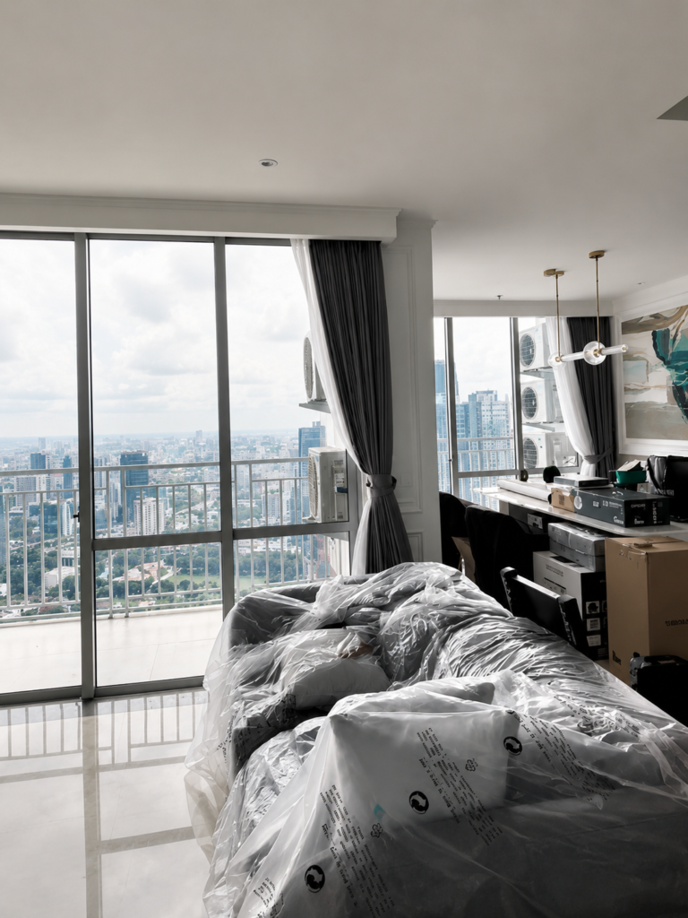 Kaca Film Apartemen Tangerang Ilumi Nano 20 by Kalatin Dealer Resmi Kaca Film 