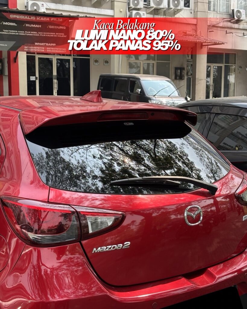 Seberapa Gelap Kaca Film Ilumi Nano 80% di Kaca Belakang Mobil? Begini Tampilannya!